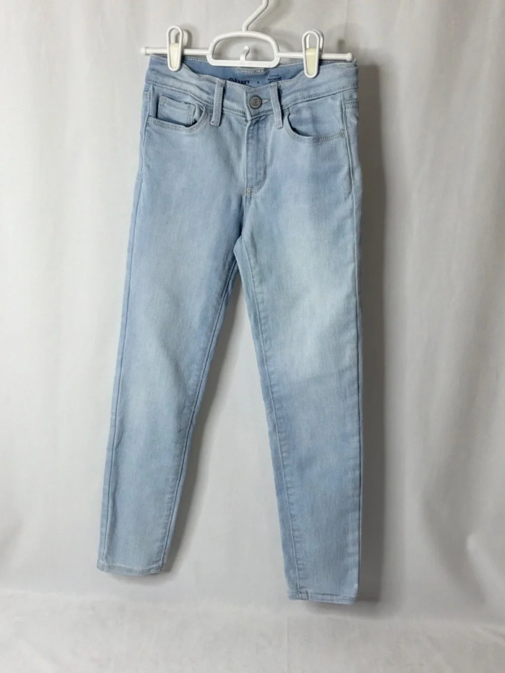 Old Navy Girls Pants Purple Sparkle Leggings & High-Rise Jegging Size 8